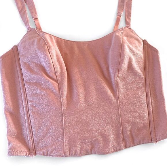 Vintage Victorias Secret Bustier Crop Top - Picture 3 of 6